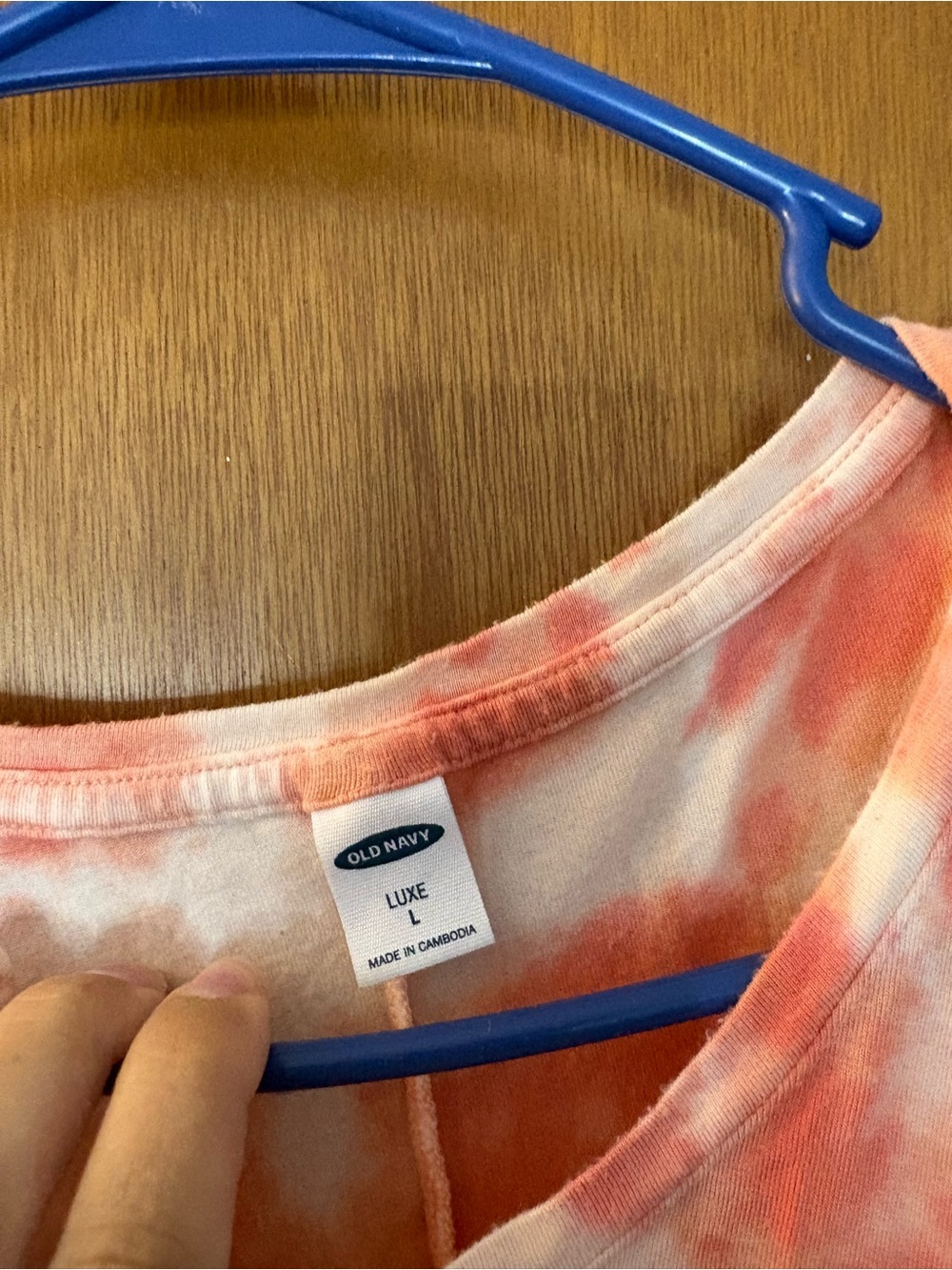 Old navy tie dye luxe tank - Picture 2 of 2